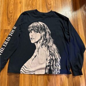 Taylor Swift Eras Tour Long Sleeve T Size Small